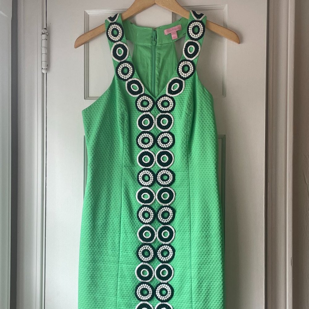 Lilly Pulitzer Trudy Shift Dress in GoGo Green